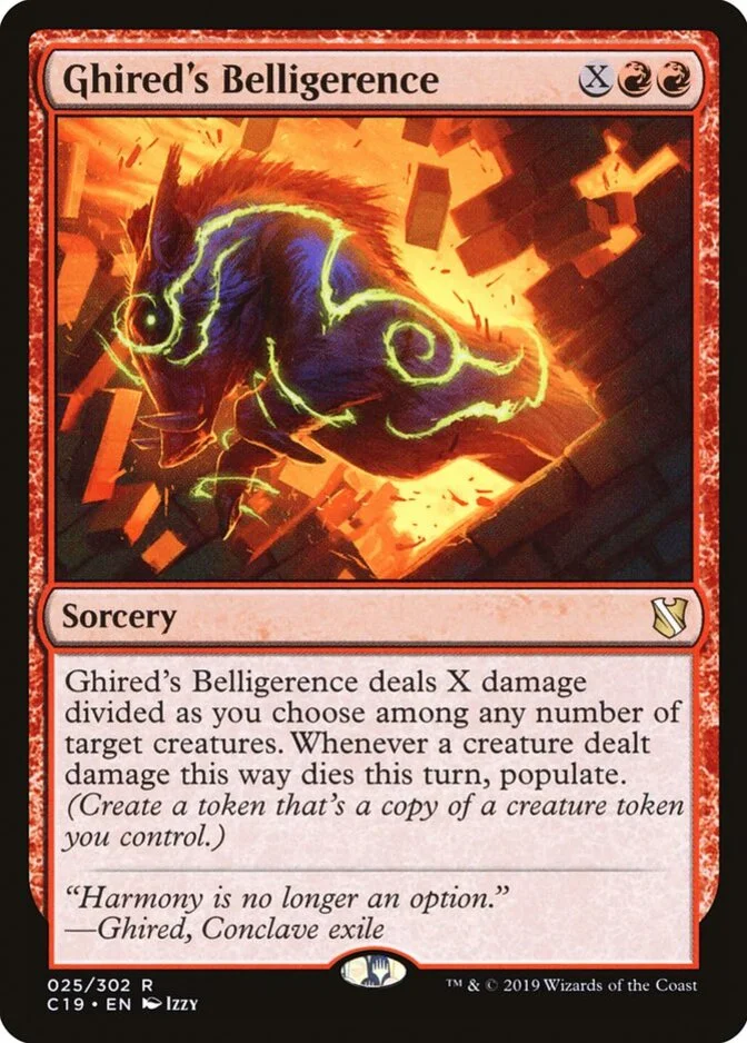 Ghired's Belligerence [C19]