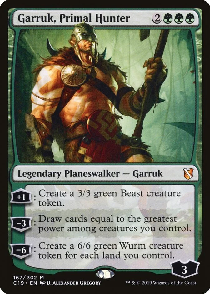 Garruk, Primal Hunter [C19]