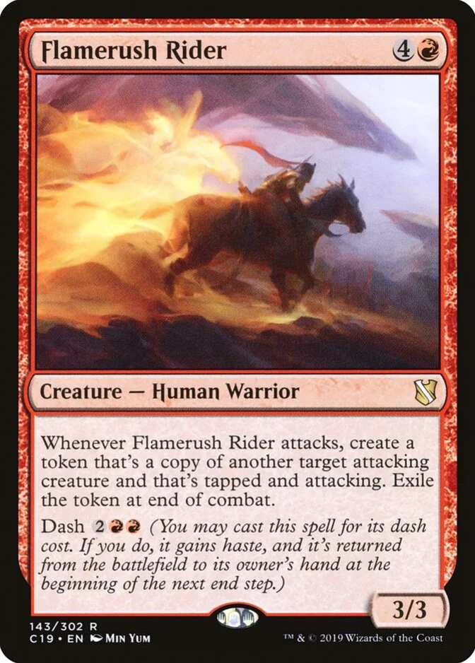 Flamerush Rider [C19]
