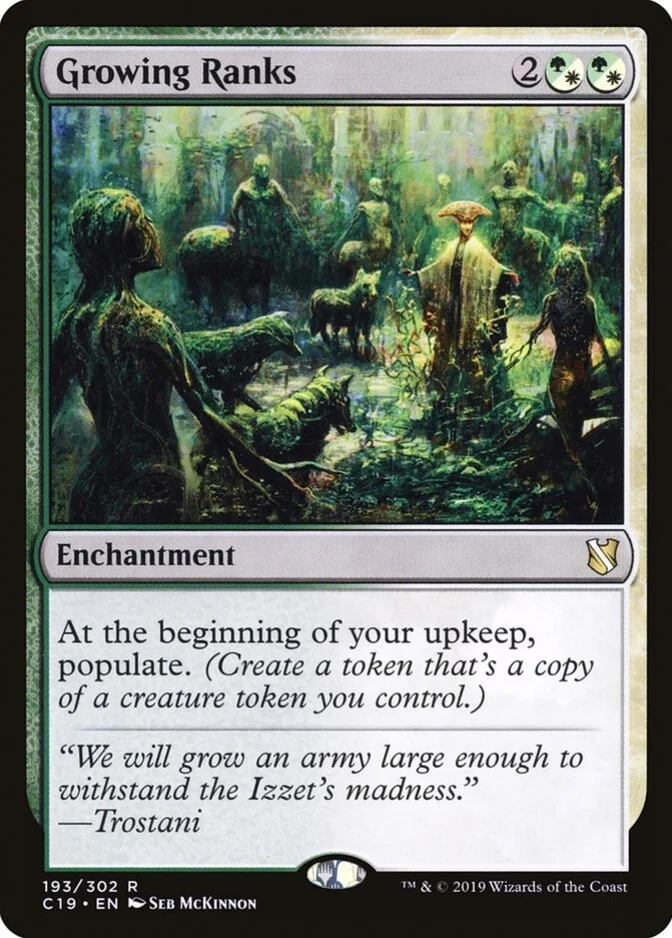 Growing Ranks [C19]