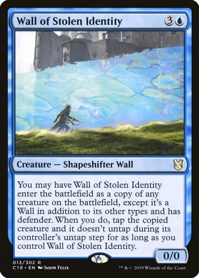 Wall of Stolen Identity [C19]