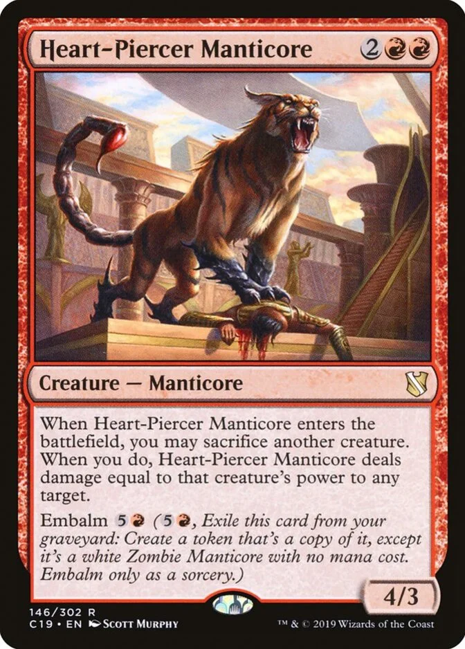 Heart-Piercer Manticore [C19]