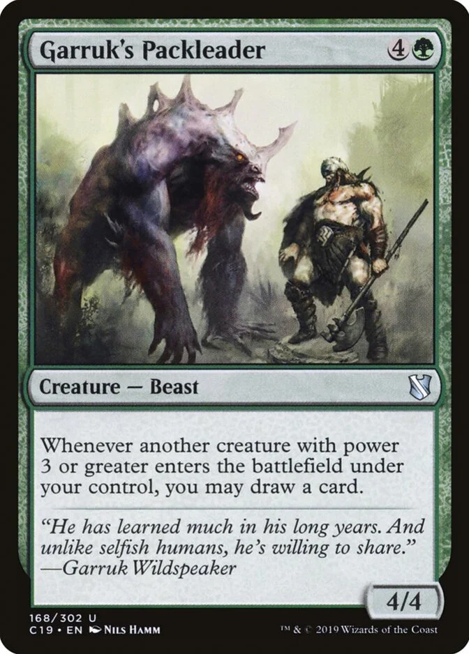 Garruk's Packleader [C19]