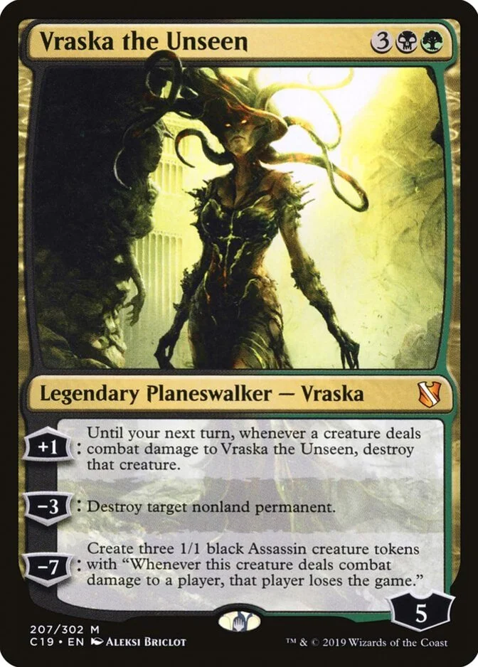 Vraska the Unseen [C19]