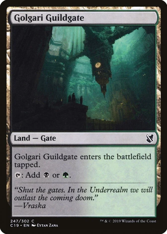 Golgari Guildgate [C19]