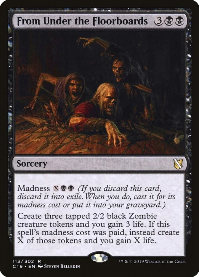 From Under the Floorboards [C19]