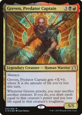 Greven, Predator Captain