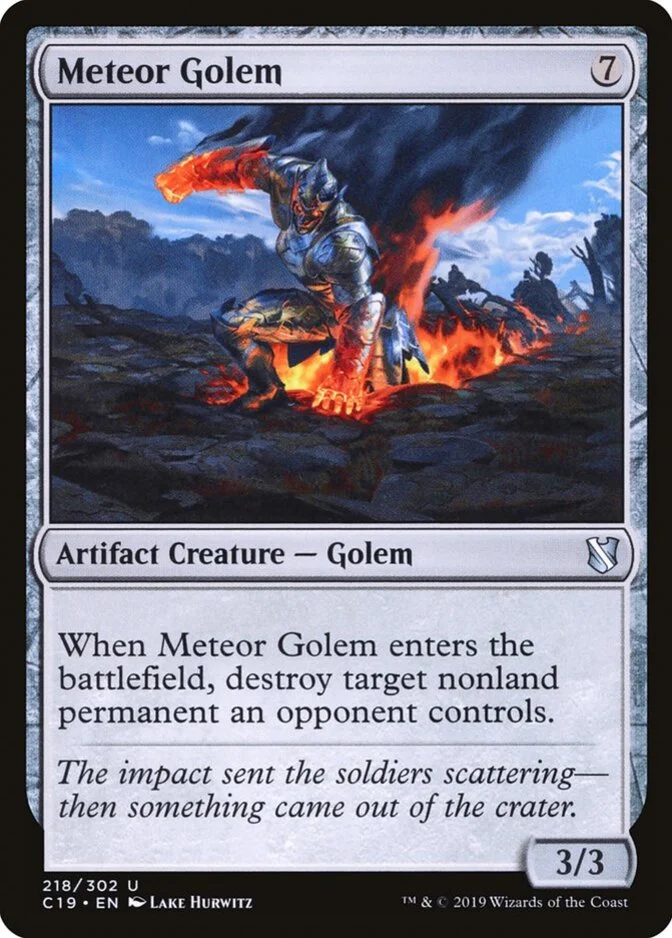 Meteor Golem [C19]
