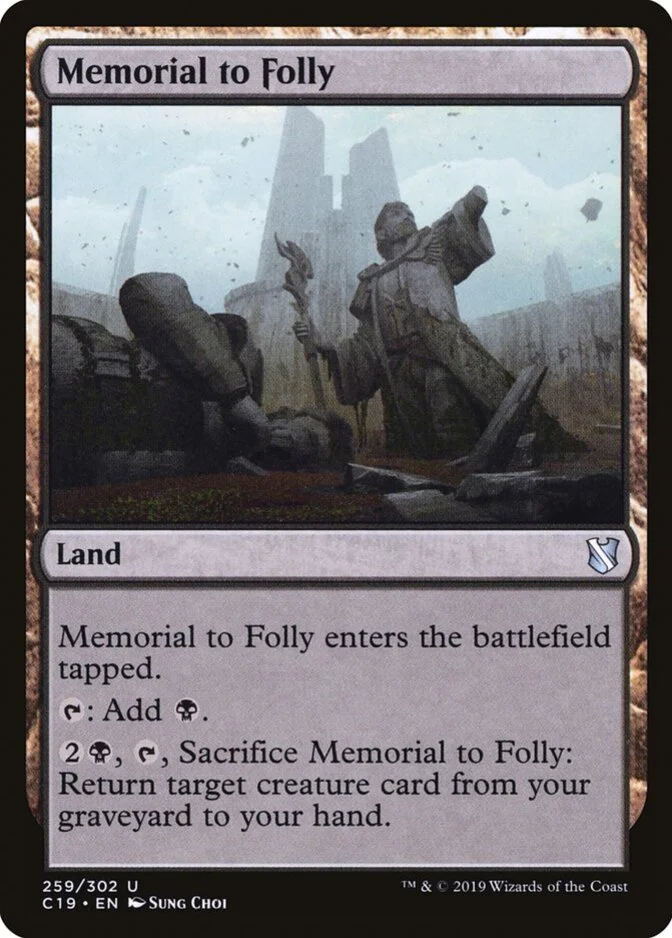 Memorial to Folly [C19]