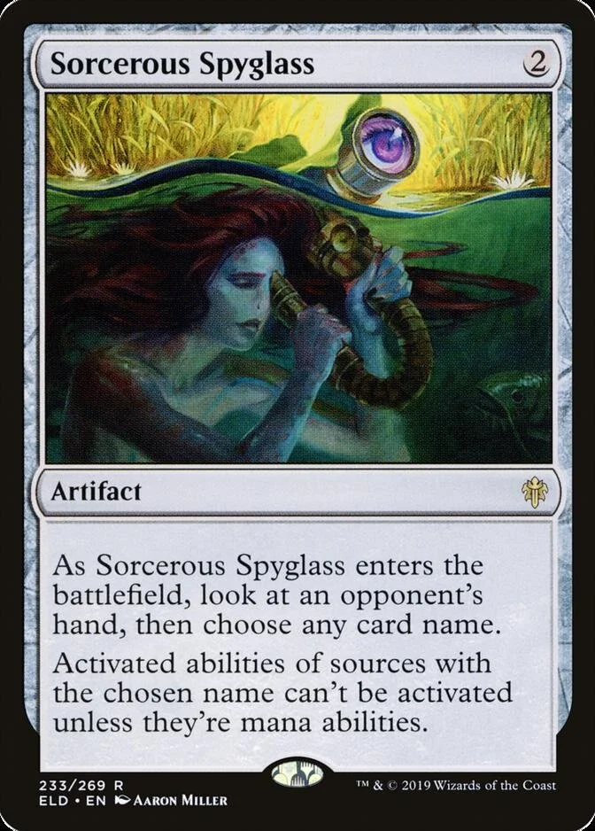 Sorcerous Spyglass [ELD]