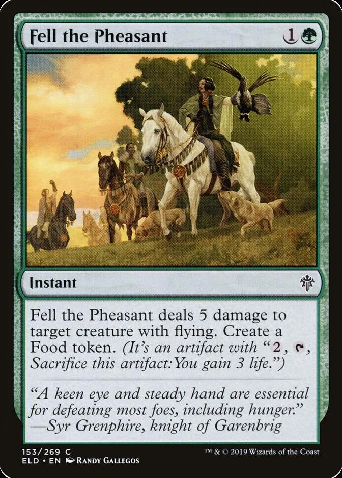 Fell the Pheasant [ELD]