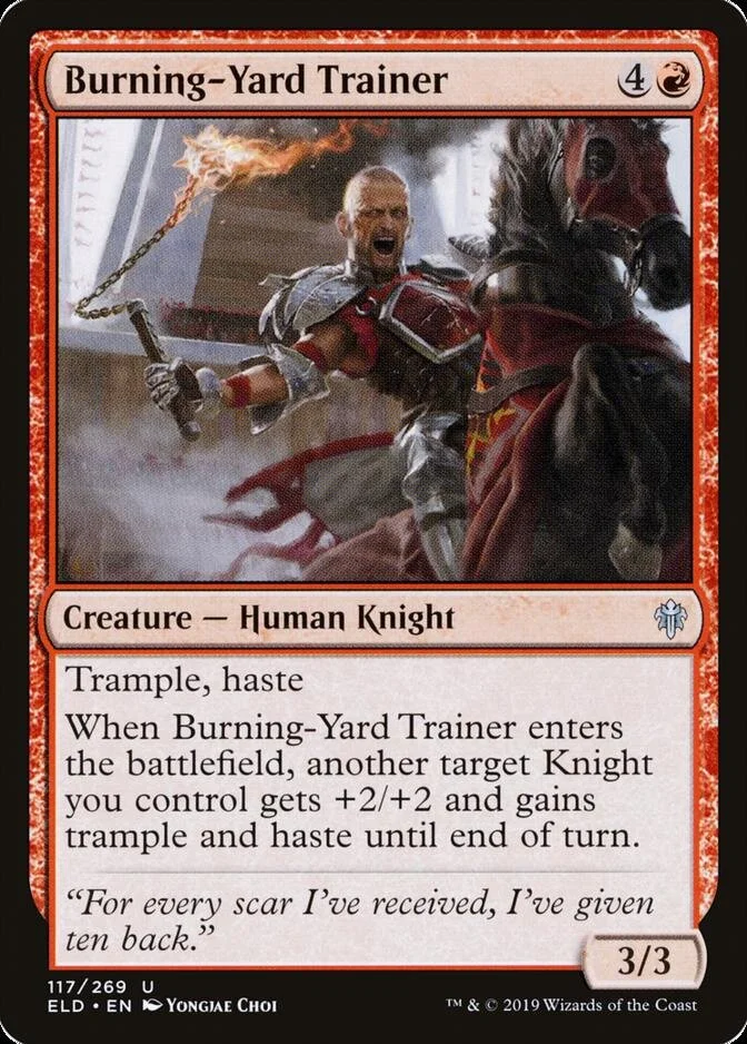 Burning-Yard Trainer [ELD]