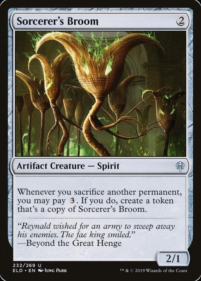 Sorcerer's Broom [ELD]