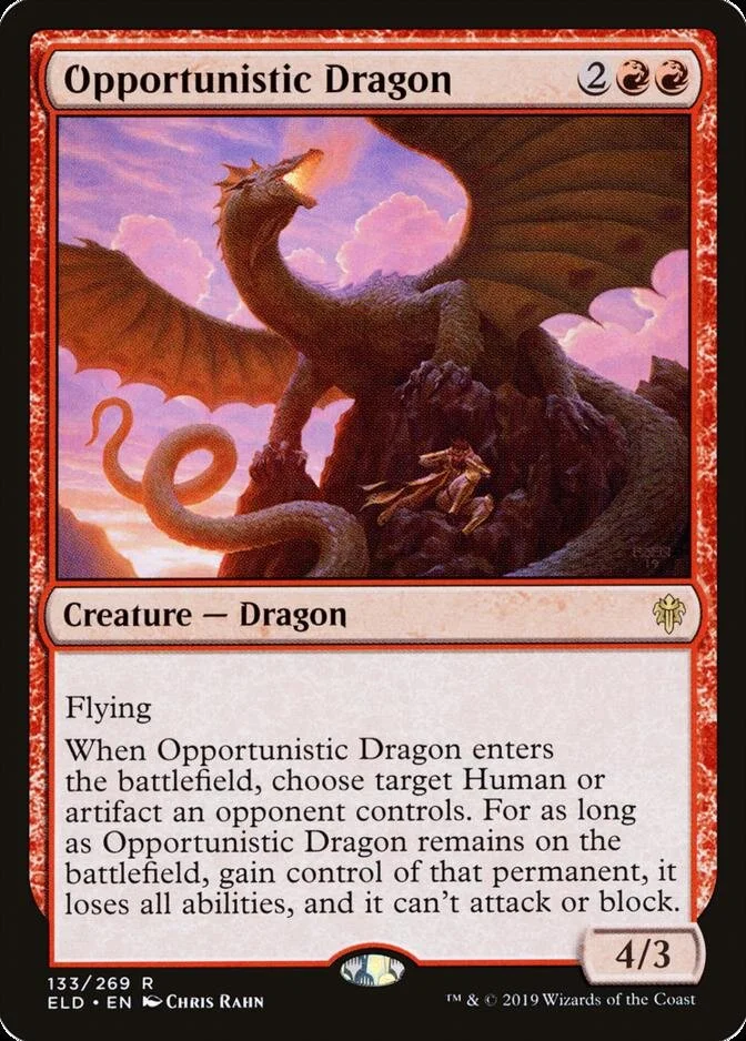 Opportunistic Dragon [ELD] (F)