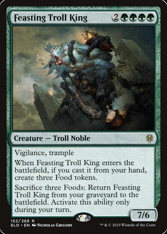 Feasting Troll King [ELD] (F)