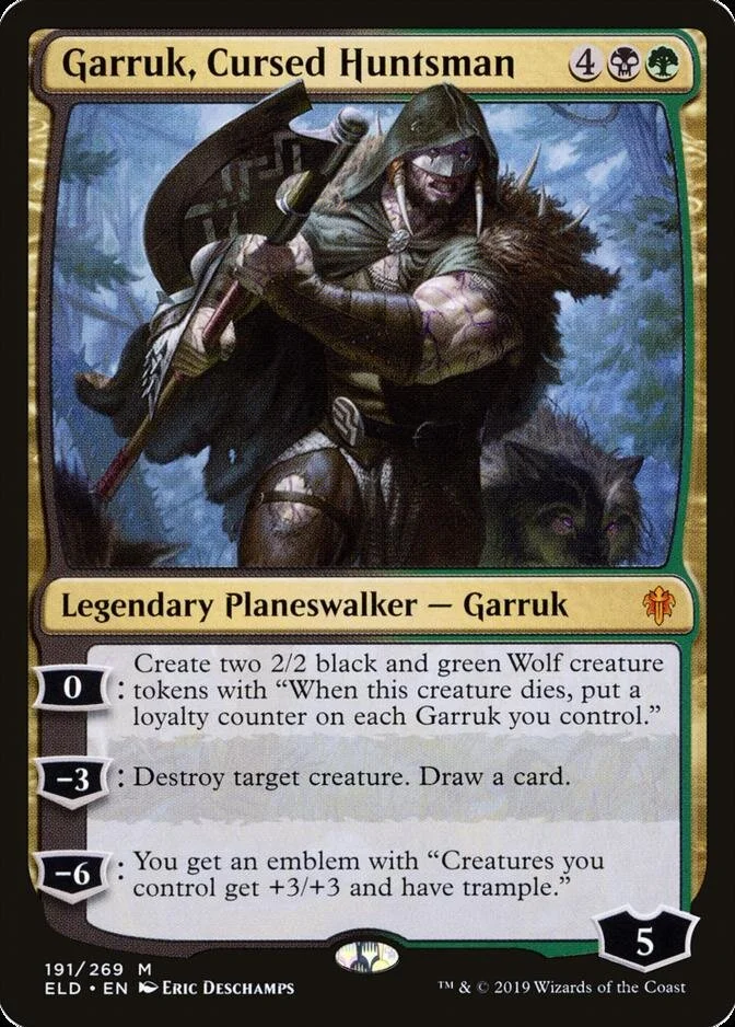 Garruk, Cursed Huntsman [ELD] (F)