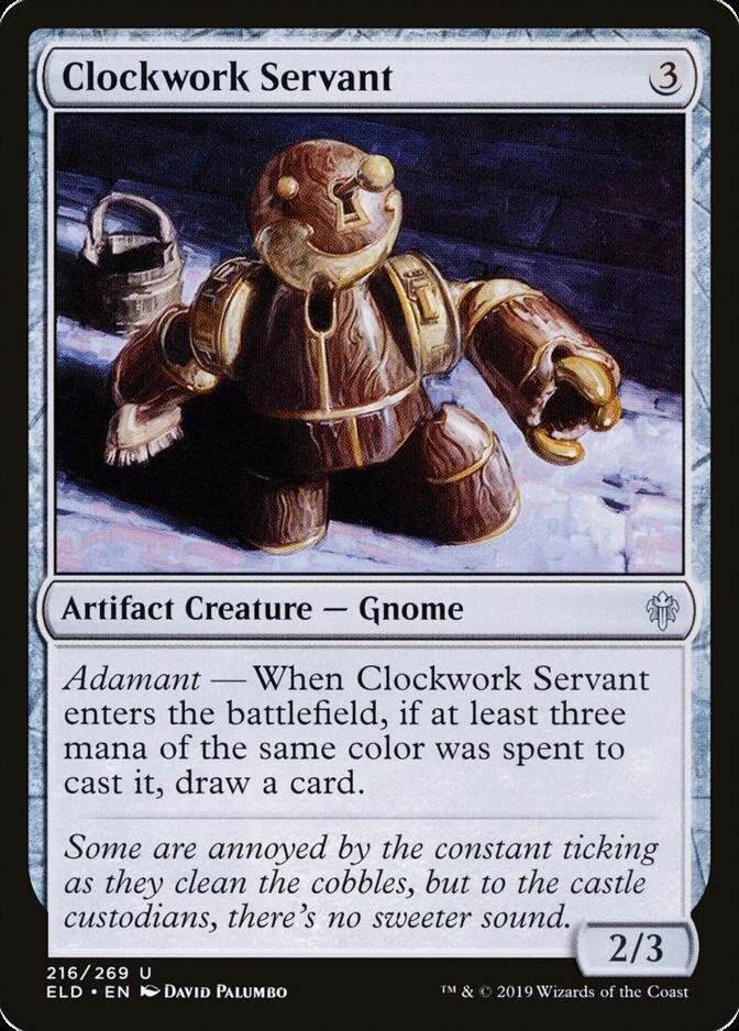 Clockwork Servant [ELD] (F)