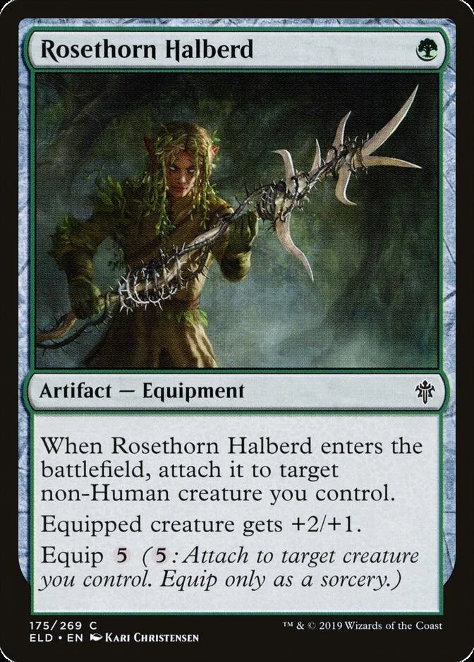 Rosethorn Halberd [ELD] (F)