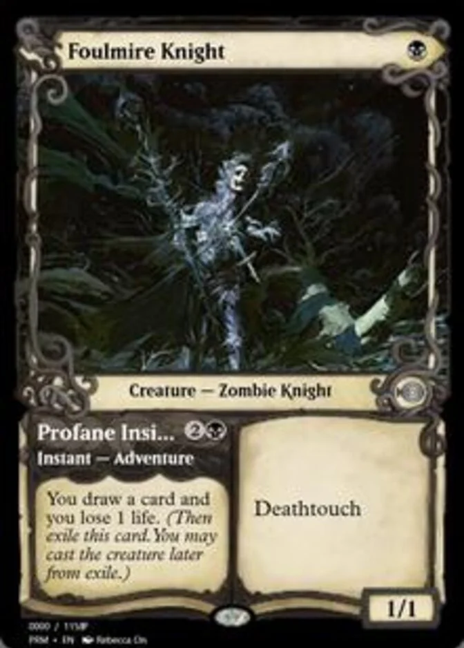 Foulmire Knight <411093> [PRM]