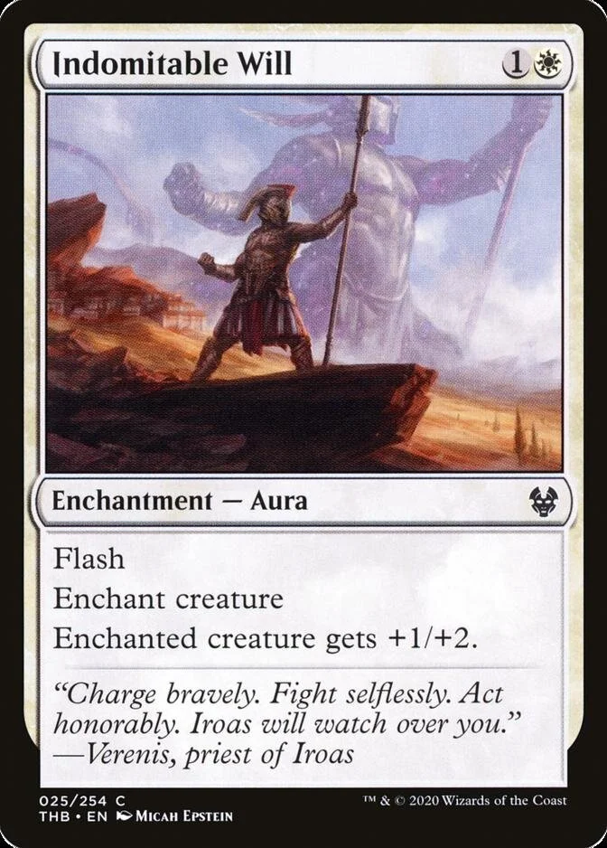 Indomitable Will [THB]