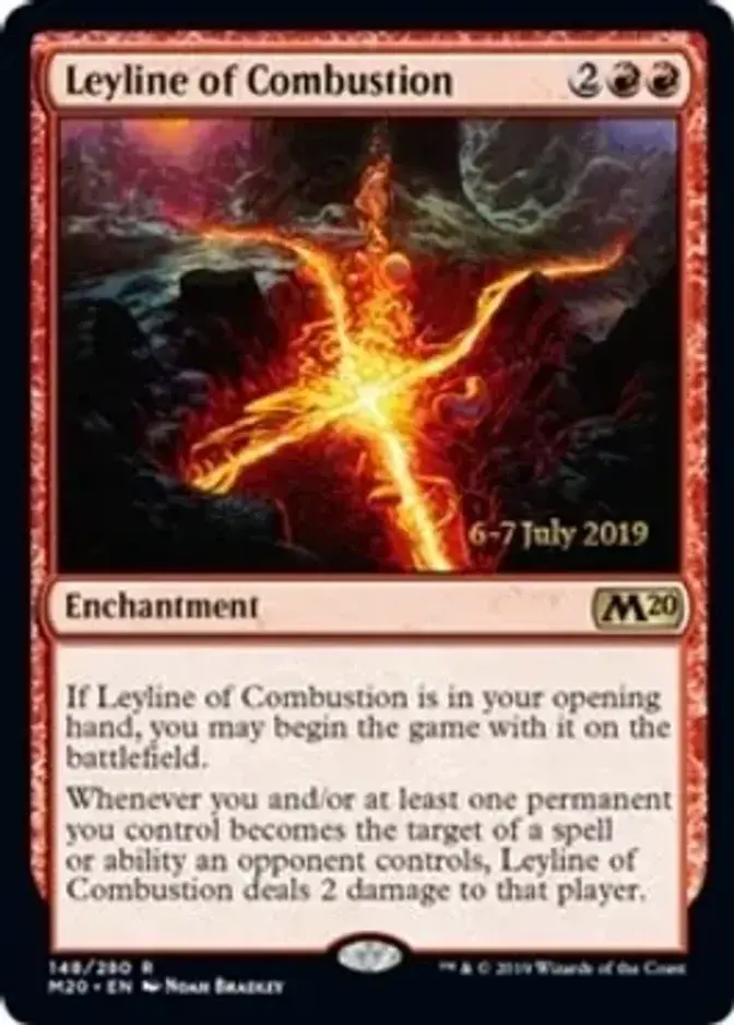 Leyline of Combustion [PRM-PRE] (F)