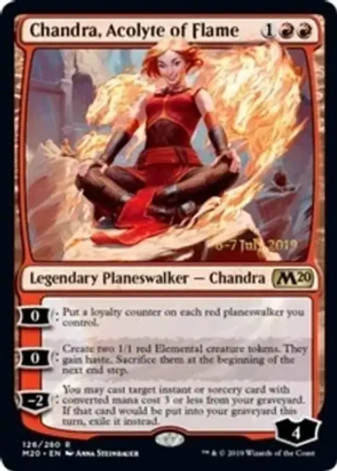 Chandra, Acolyte of Flame [PRM-PRE] (F)