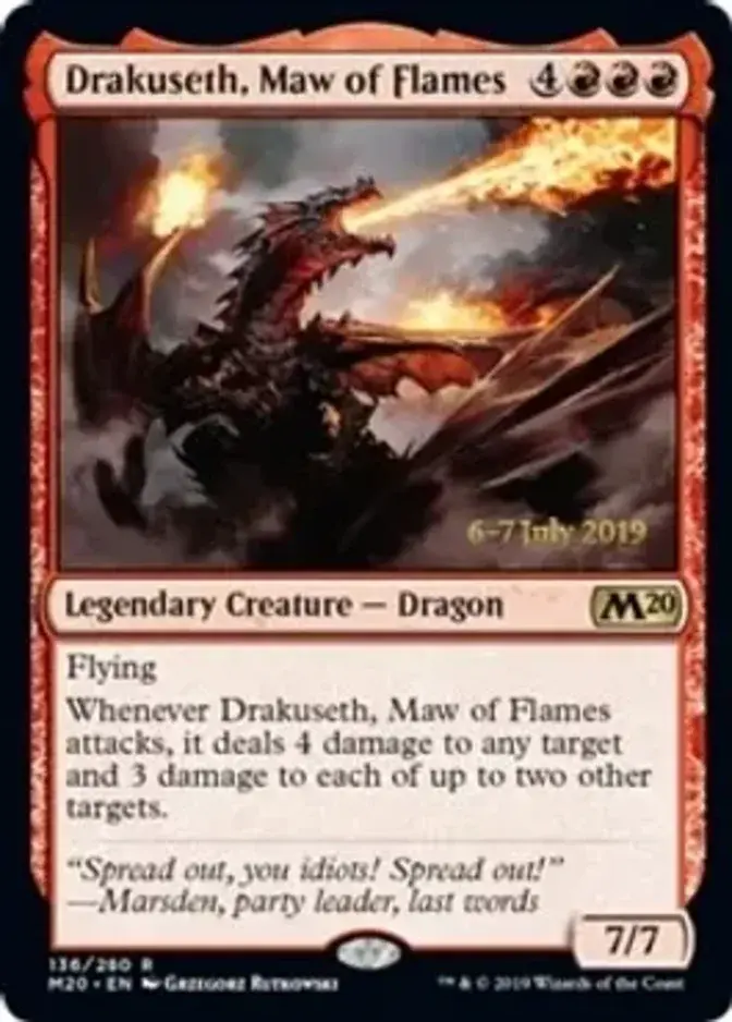 Drakuseth, Maw of Flames [PRM-PRE] (F)