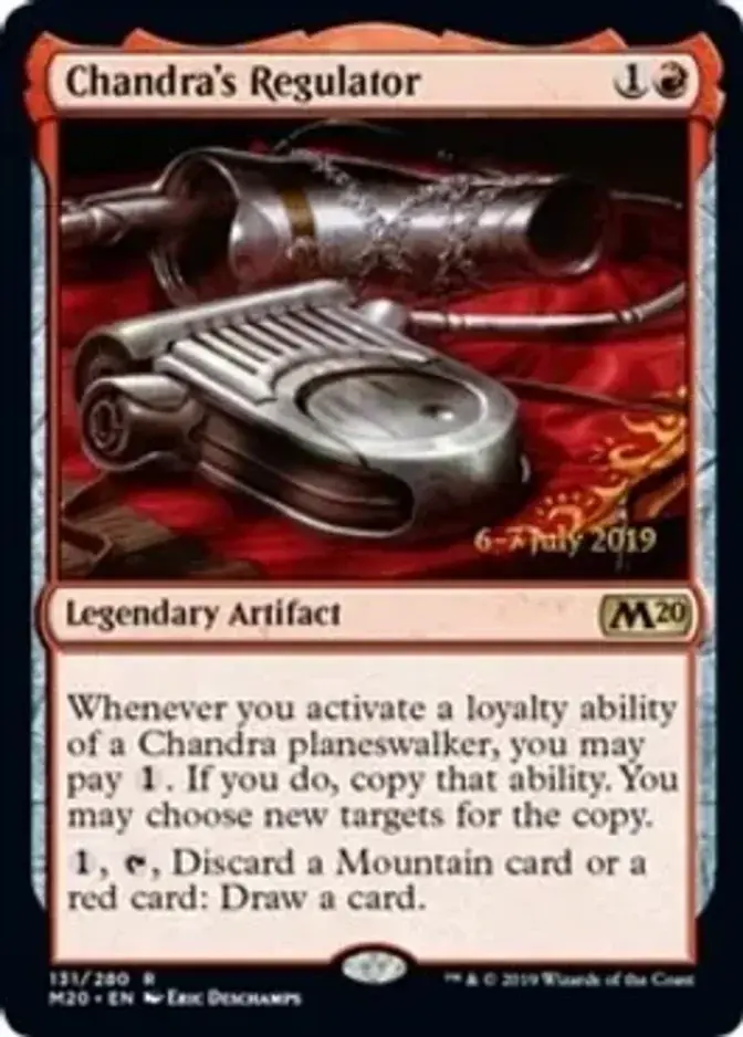 Chandra's Regulator [PRM-PRE] (F)