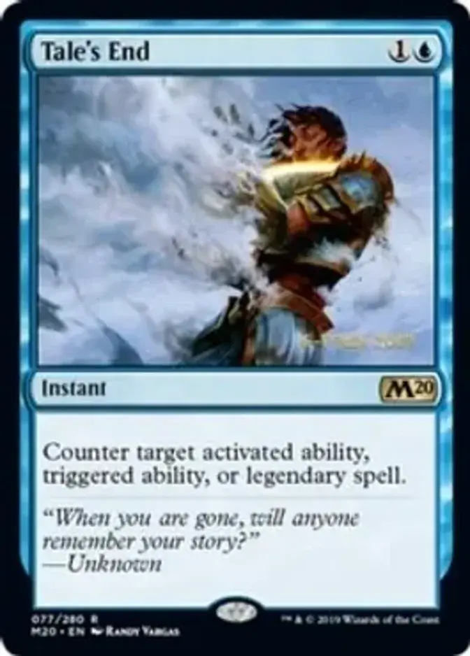 Tale's End [PRM-PRE] (F)