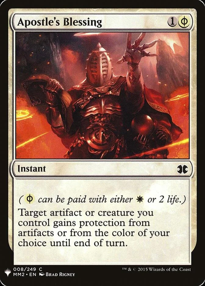 Apostle's Blessing [MB1]