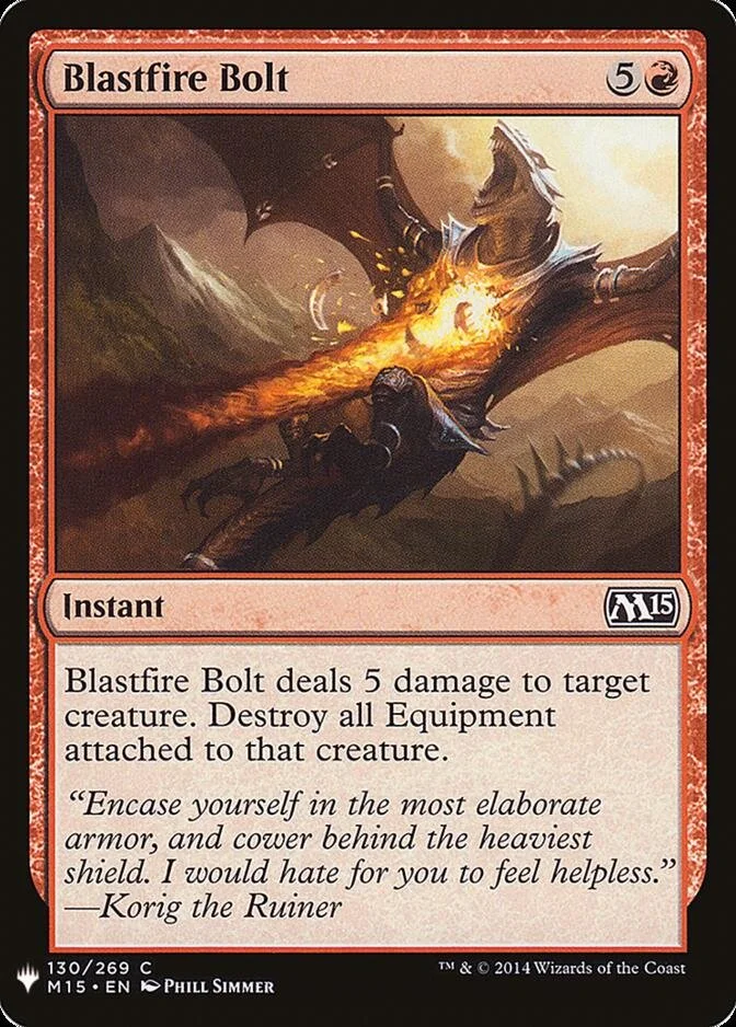 Blastfire Bolt [MB1]