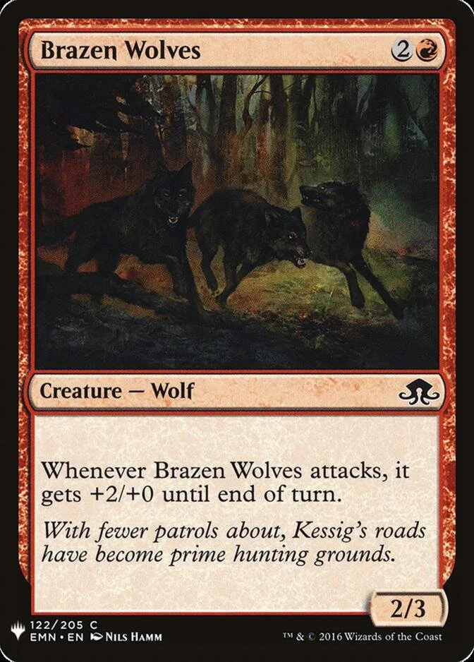 Brazen Wolves [MB1]