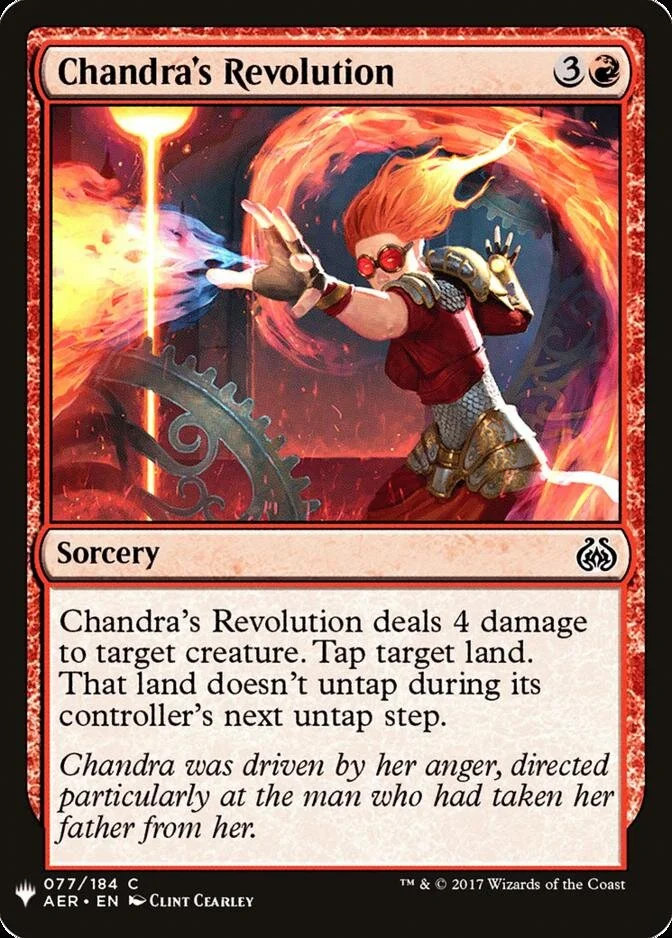 Chandra's Revolution [MB1]