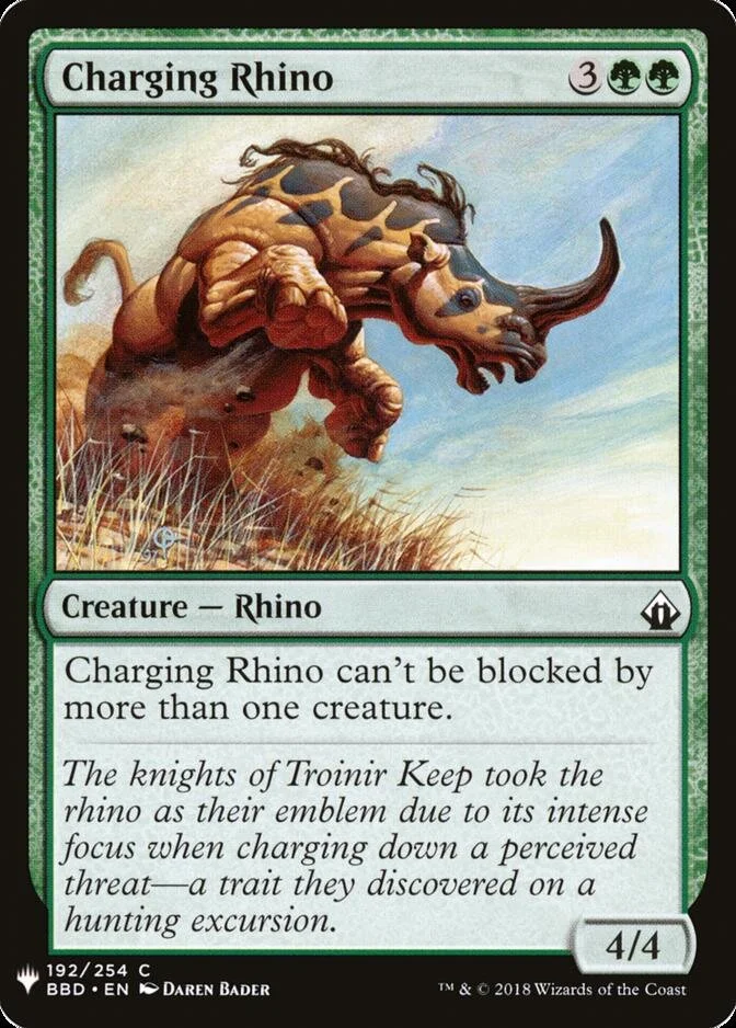 Charging Rhino [MB1]