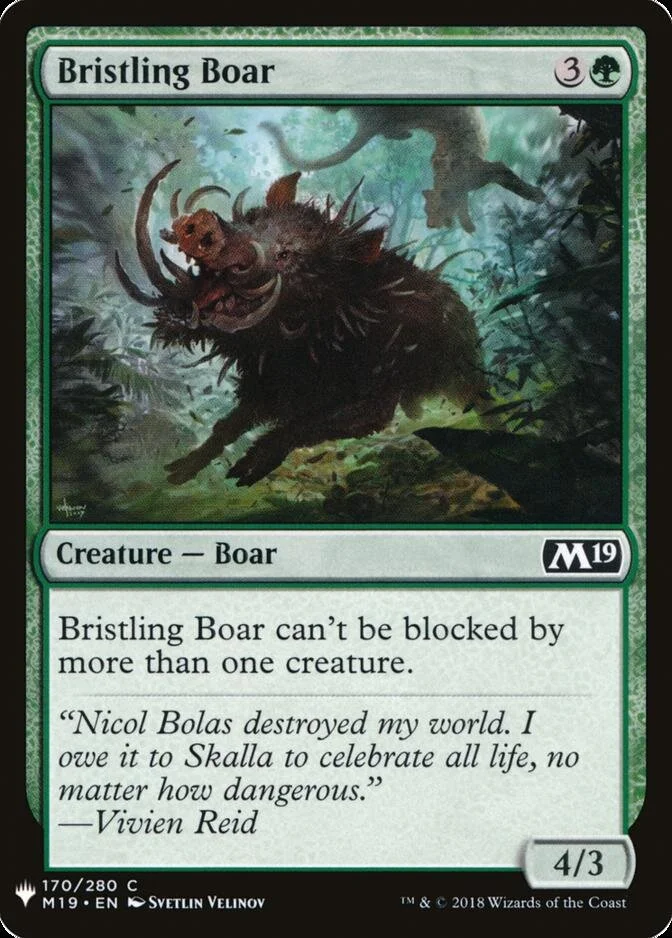 Bristling Boar [MB1]