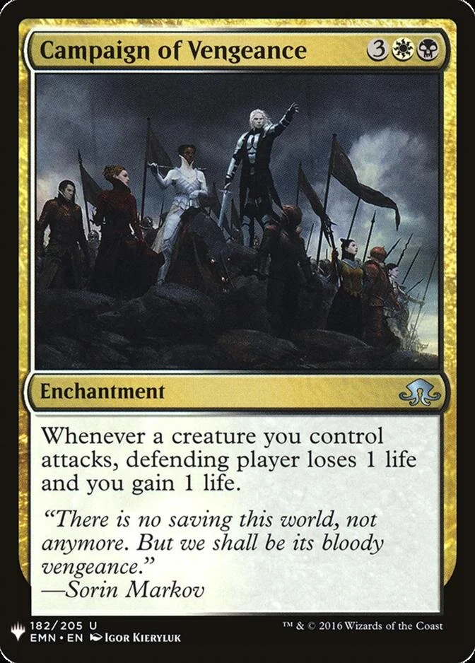 Campaign of Vengeance [MB1]