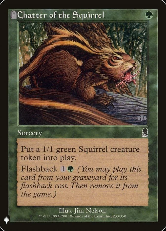 Chatter of the Squirrel [MB1]