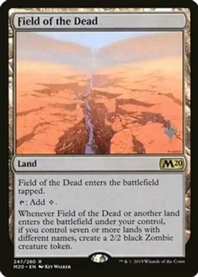Field of the Dead <planeswalker stamp> [M20]