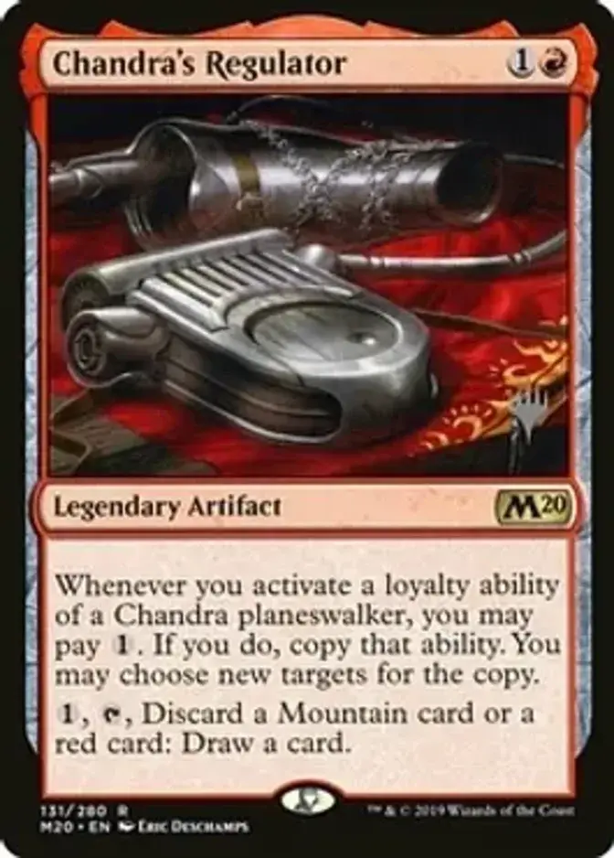 Chandra's Regulator <planeswalker stamp> [M20]