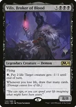 Vilis, Broker of Blood
