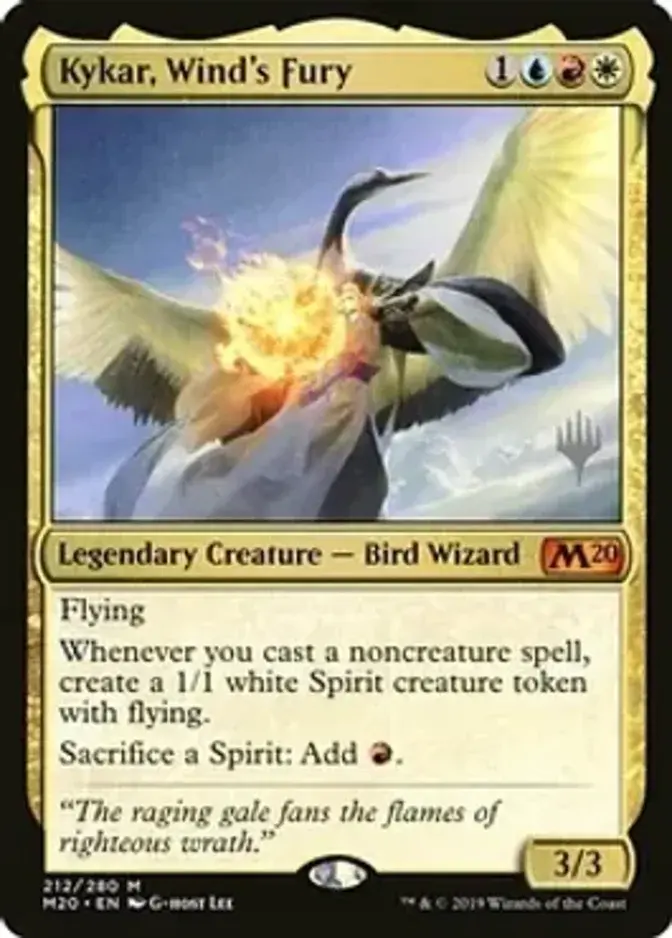 Kykar, Wind's Fury <planeswalker stamp> [M20]