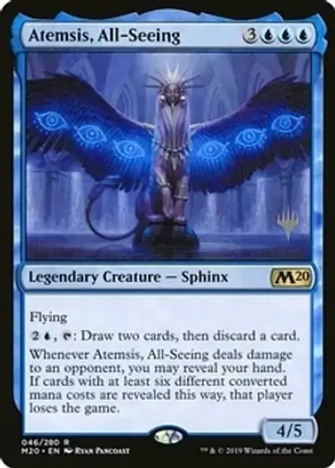 Atemsis, All-Seeing <planeswalker stamp> [M20]