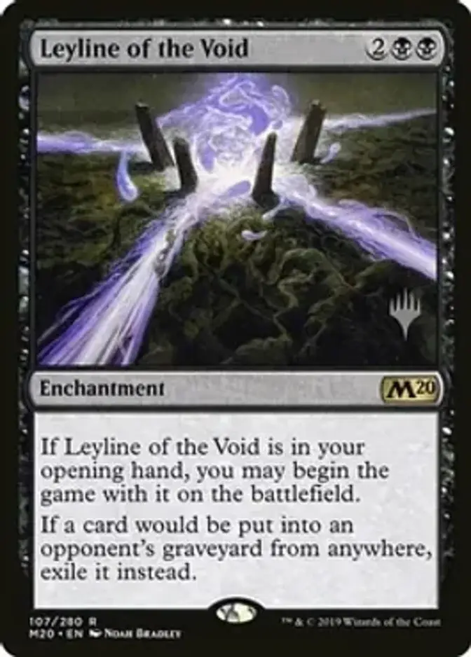 Leyline of the Void <planeswalker stamp> [M20] (F)