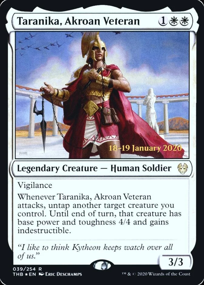 Taranika, Akroan Veteran [PRM-PRE] (F)