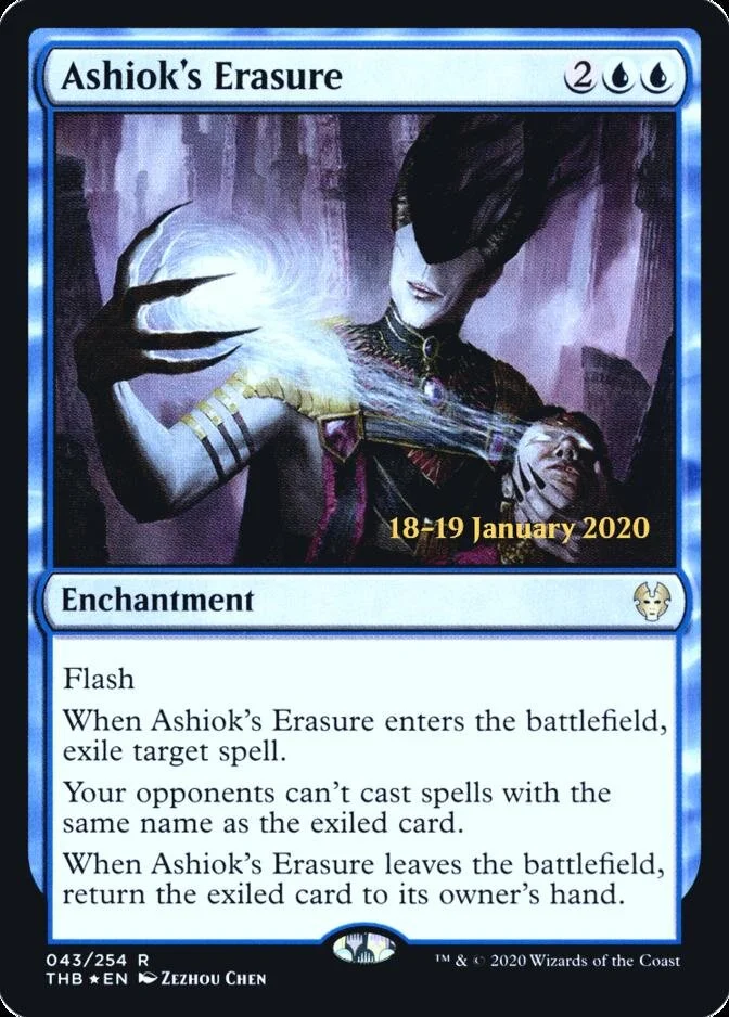 Ashiok's Erasure [PRM-PRE] (F)
