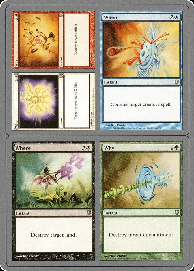 Who // What // When // Where // Why [UNH]