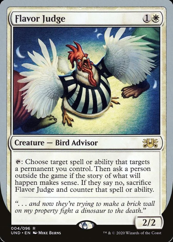 Flavor Judge [UND]