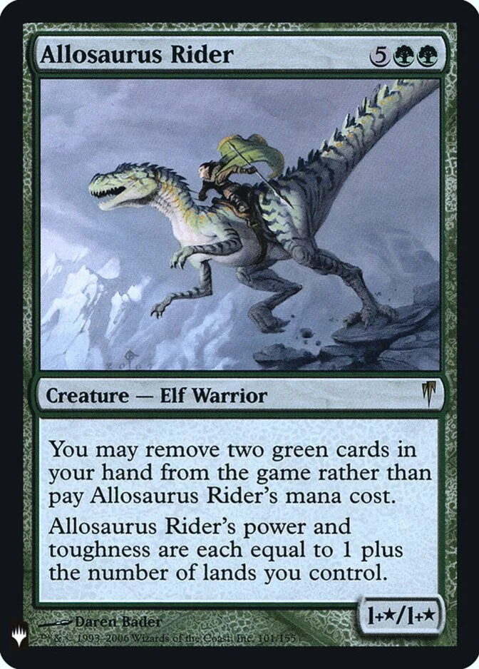 Allosaurus Rider [FMB1] (F)