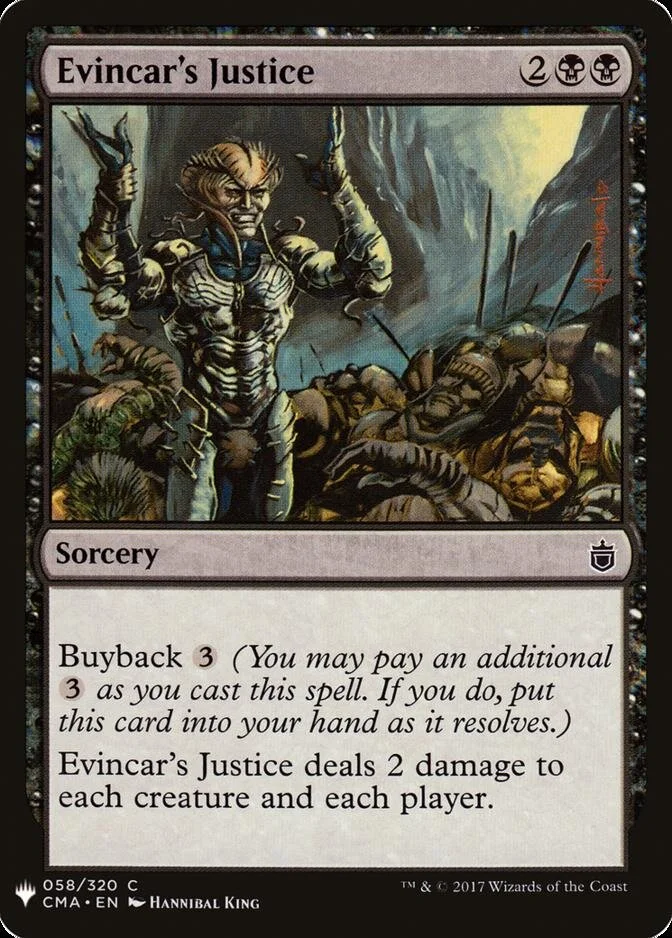 Evincar's Justice [MB1]