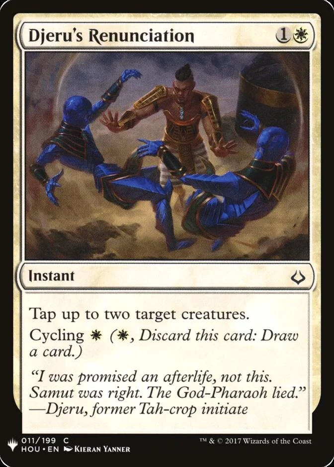 Djeru's Renunciation [MB1]